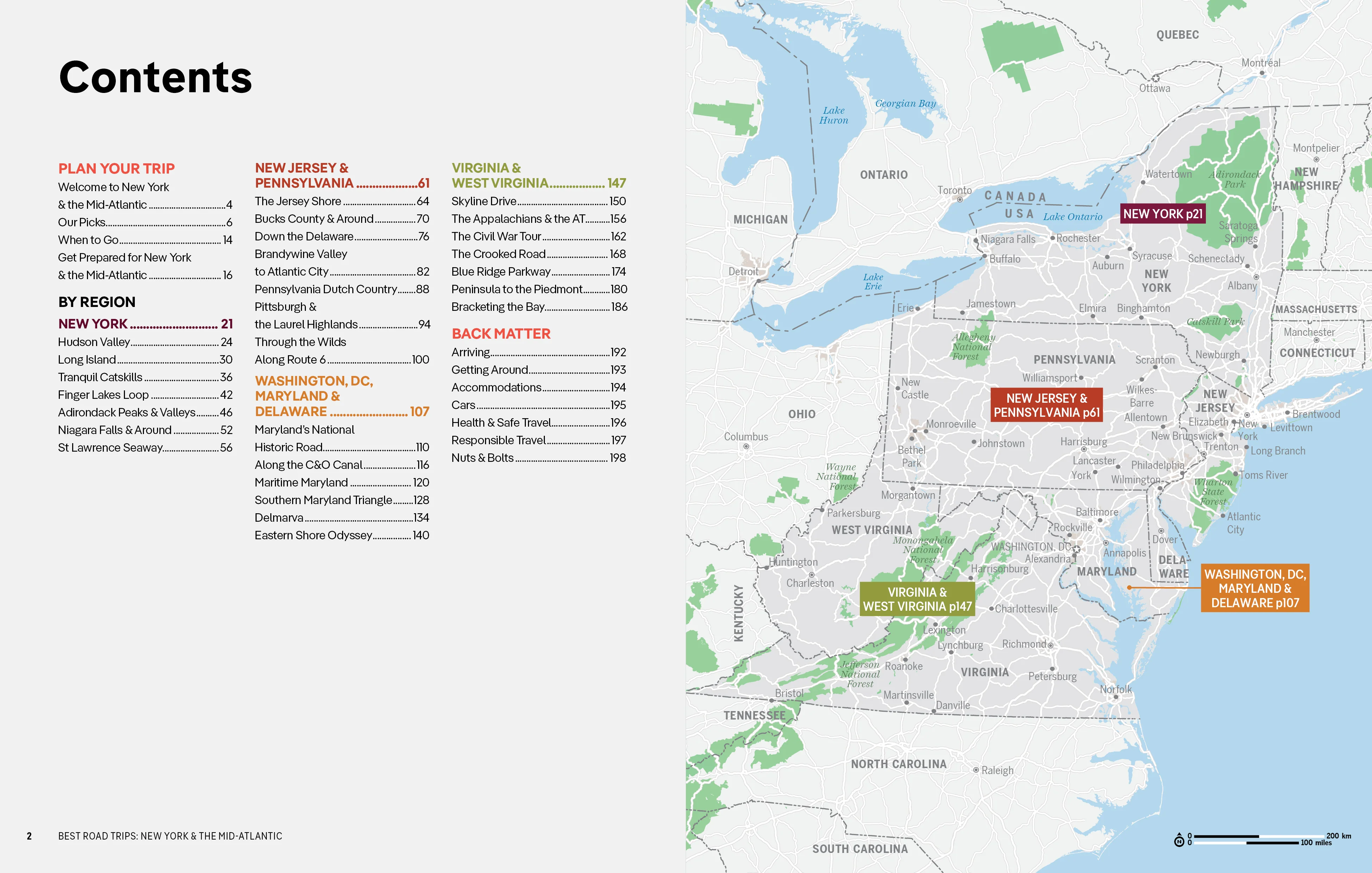 Best Road Trips New York & the Mid Atlantic - Book + eBook - Image 2