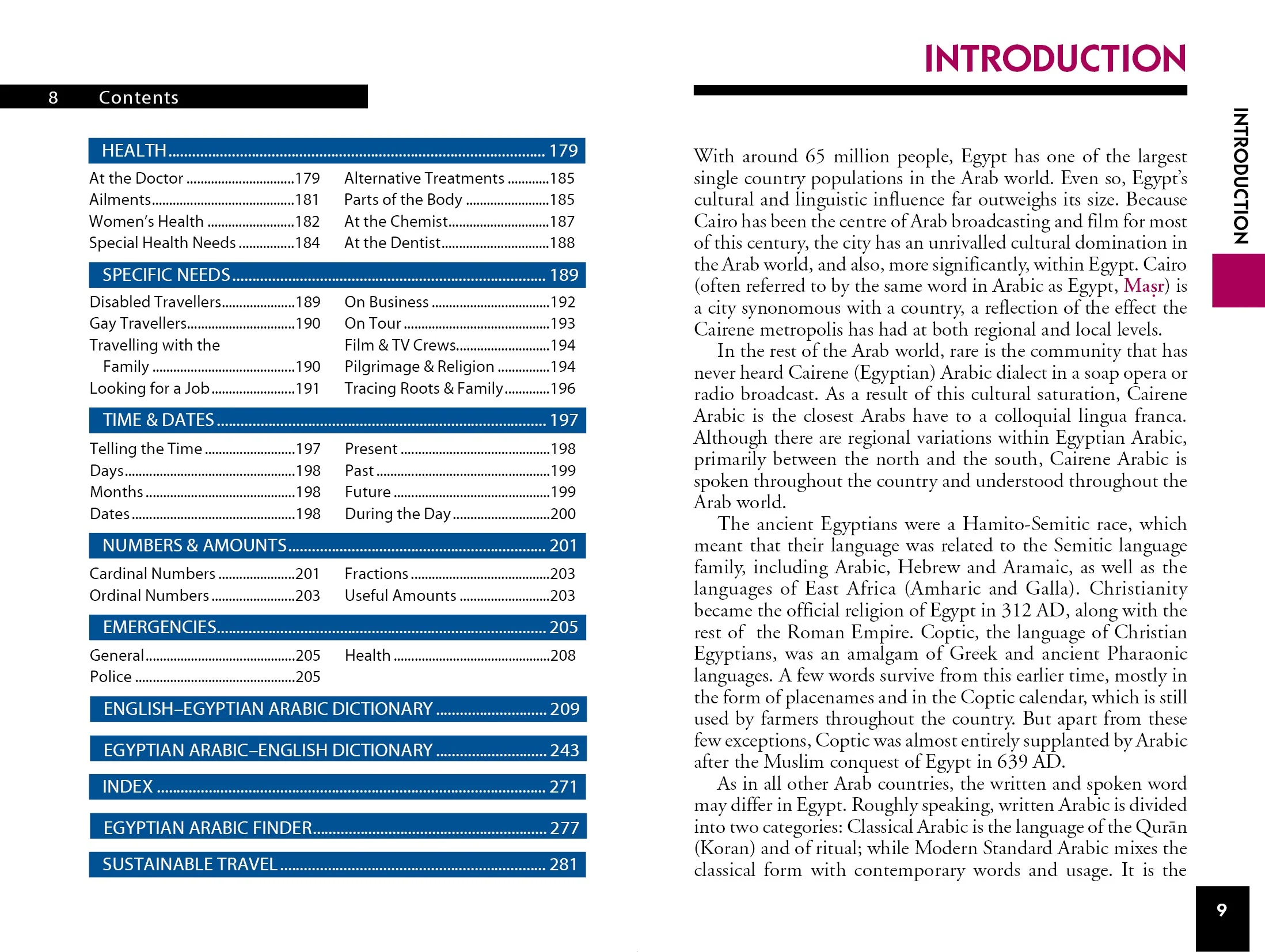 Egyptian Arabic Phrasebook & Dictionary - Book - Image 3