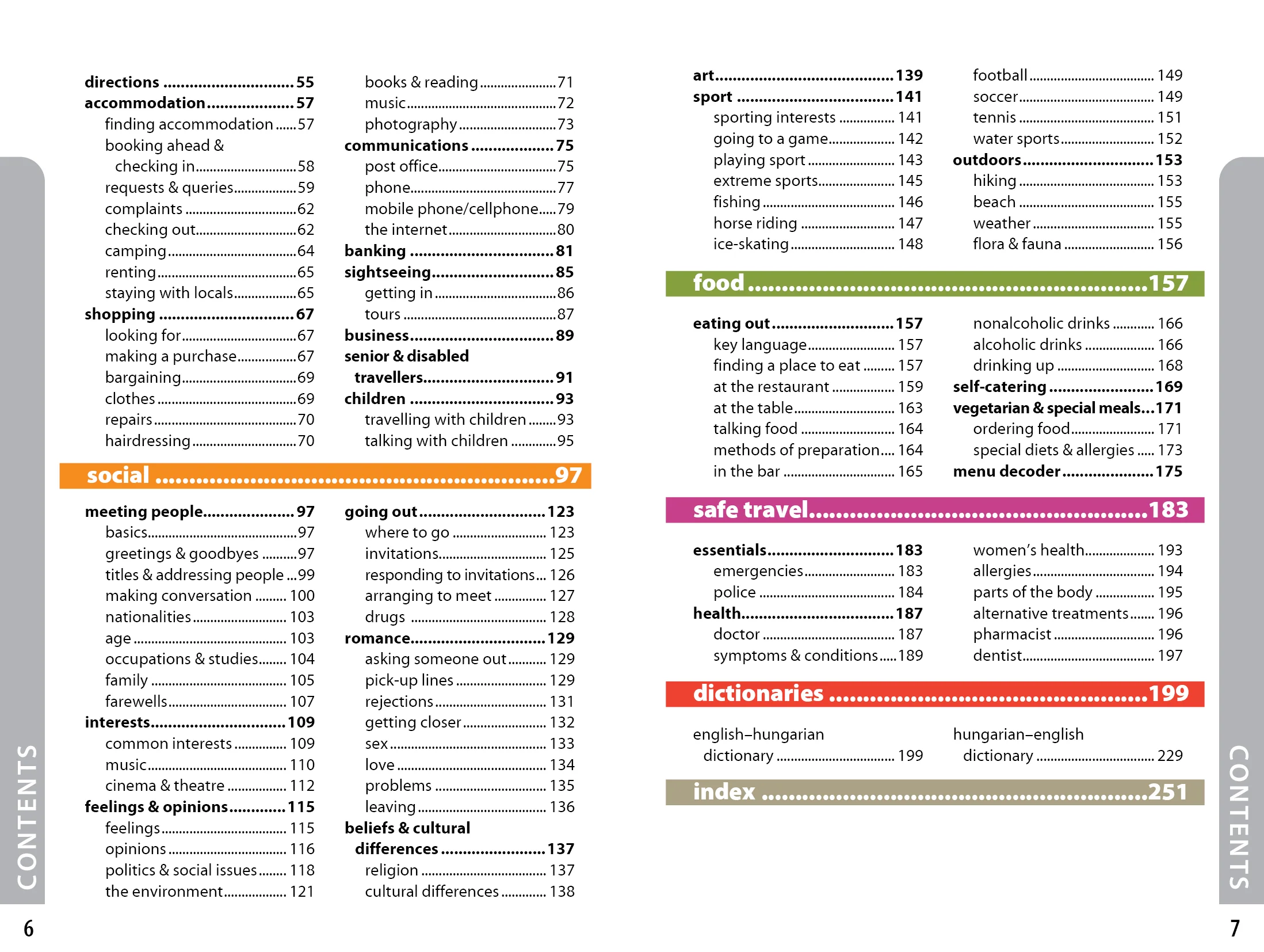 Hungarian Phrasebook & Dictionary - Book + eBook - Image 3