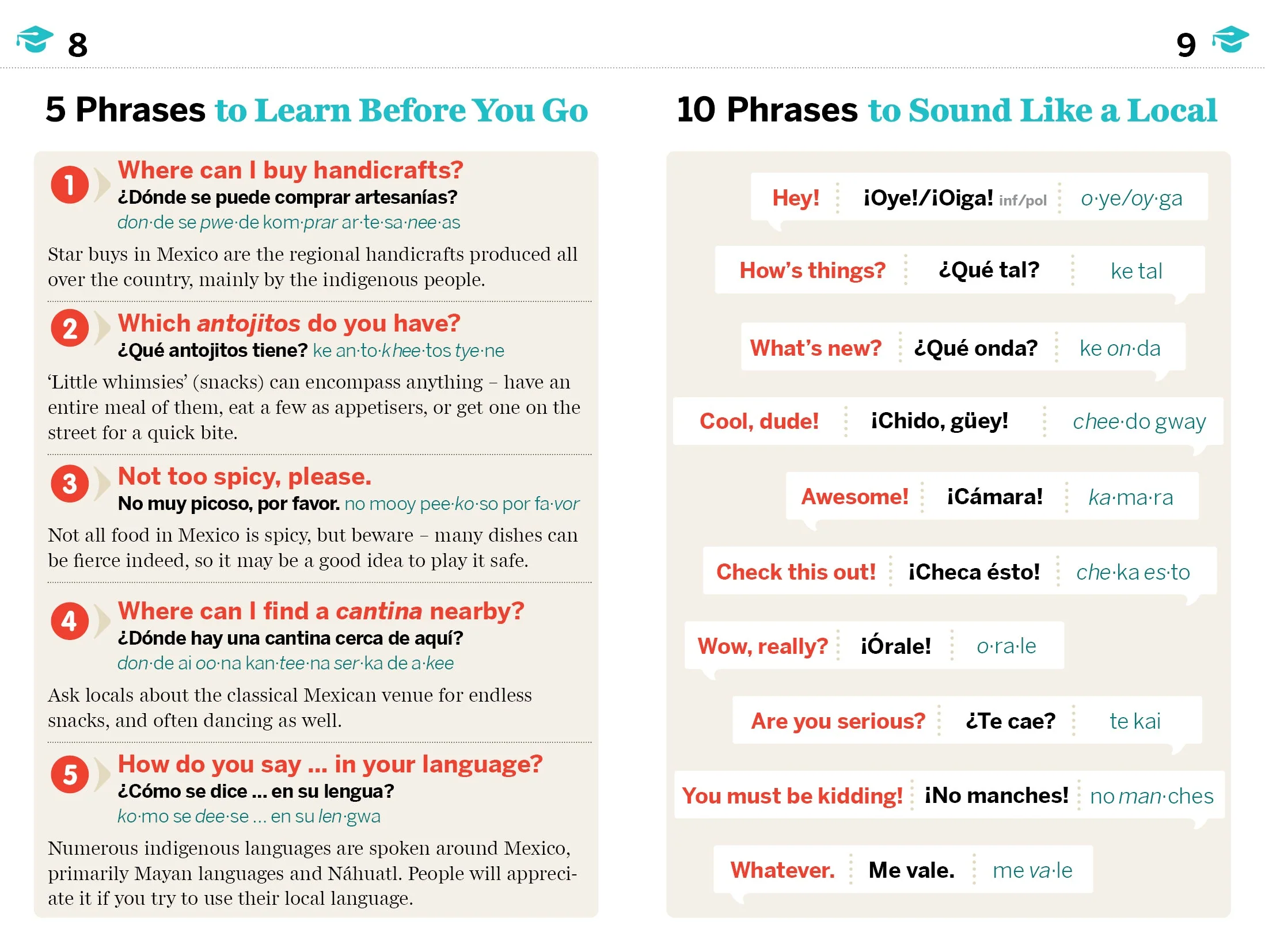 Mexican Spanish Phrasebook & Dictionary - Book - Image 5
