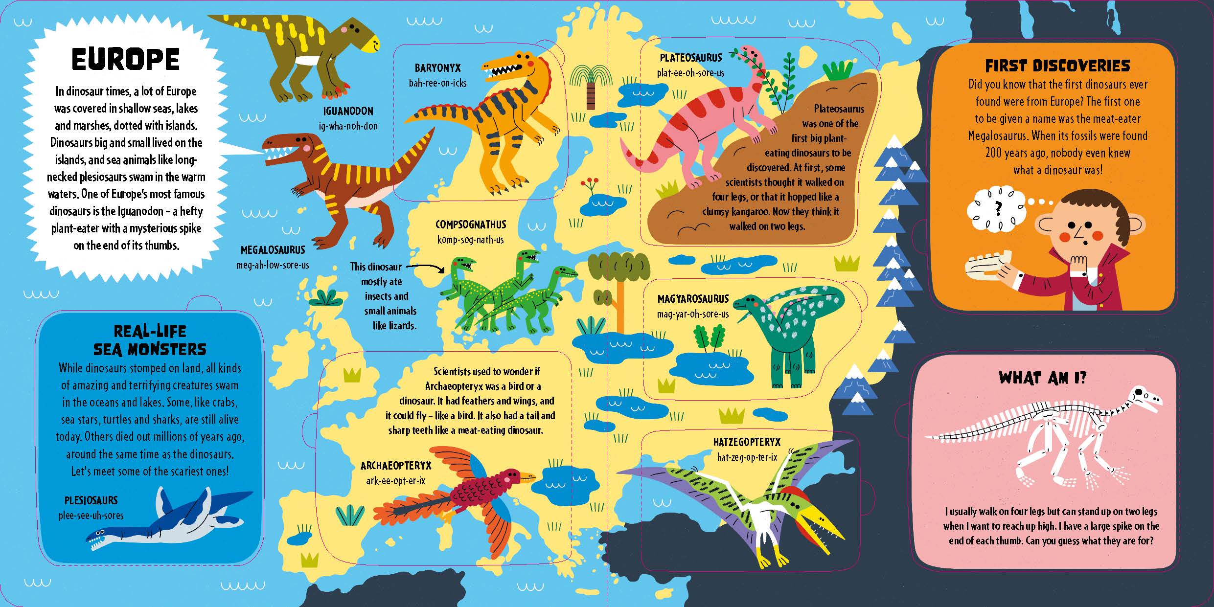 My First Lift-the-Flap Dinosaur Atlas (North & South America edition) - Image 6