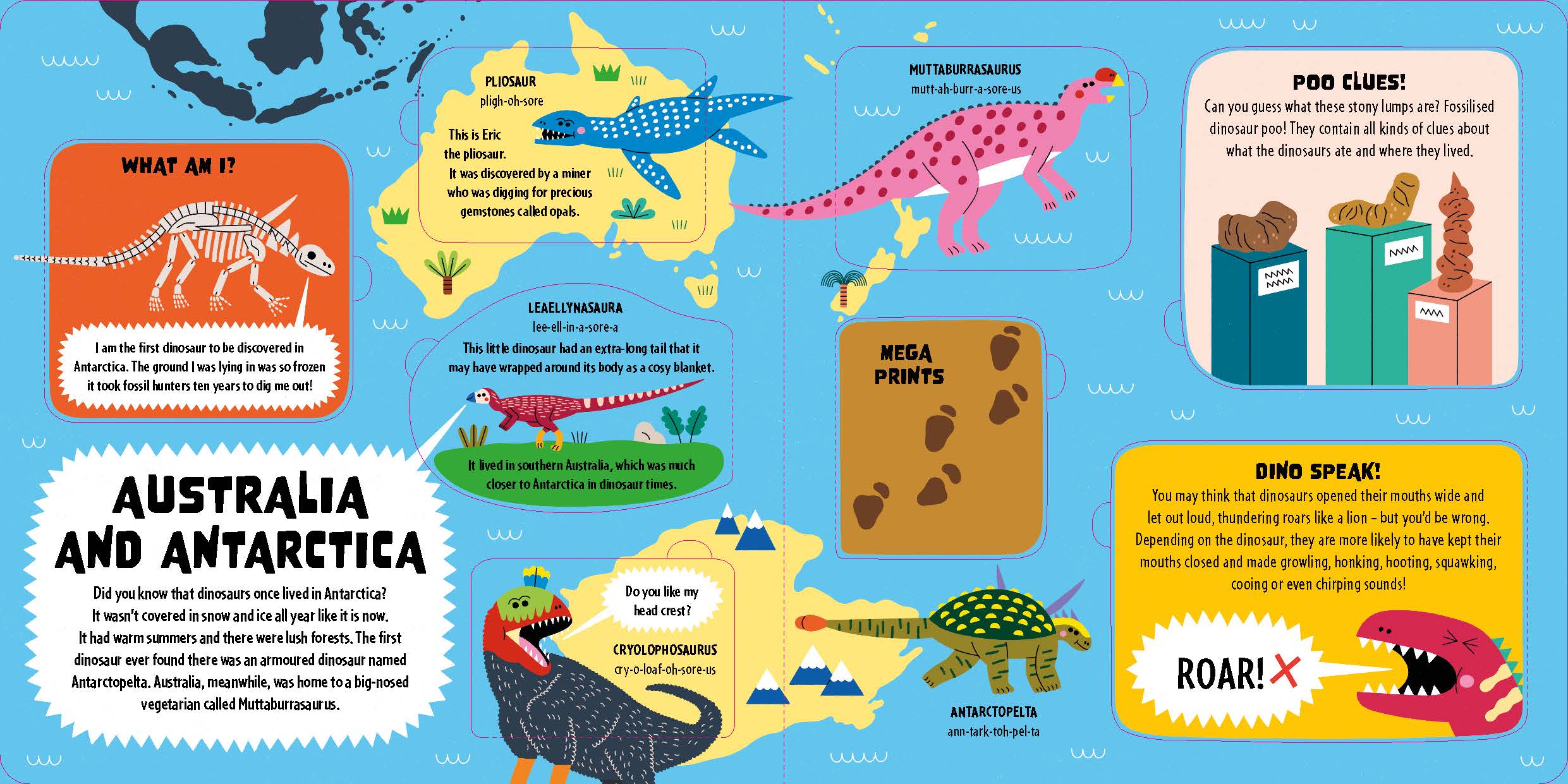 My First Lift-the-Flap Dinosaur Atlas (North & South America edition) - Image 8