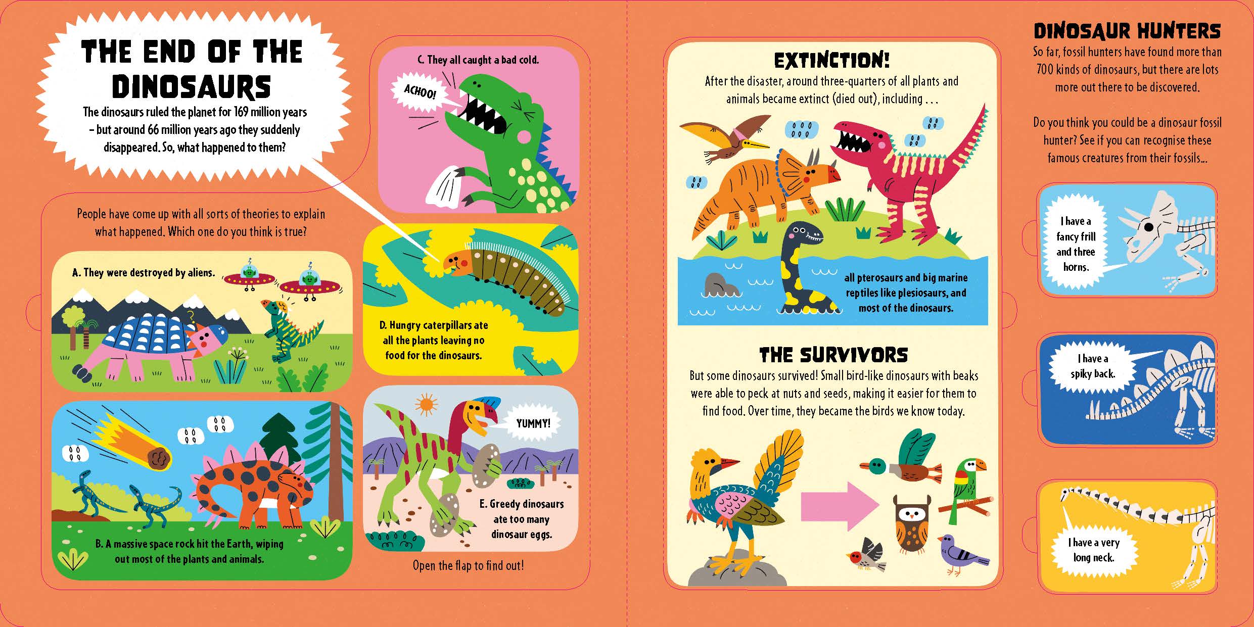 My First Lift-the-Flap Dinosaur Atlas (North & South America edition) - Image 9