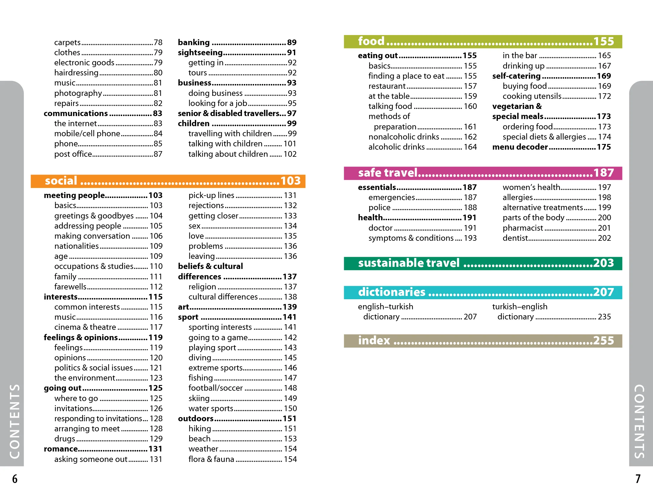 Turkish Phrasebook & Dictionary - Book + eBook - Image 3